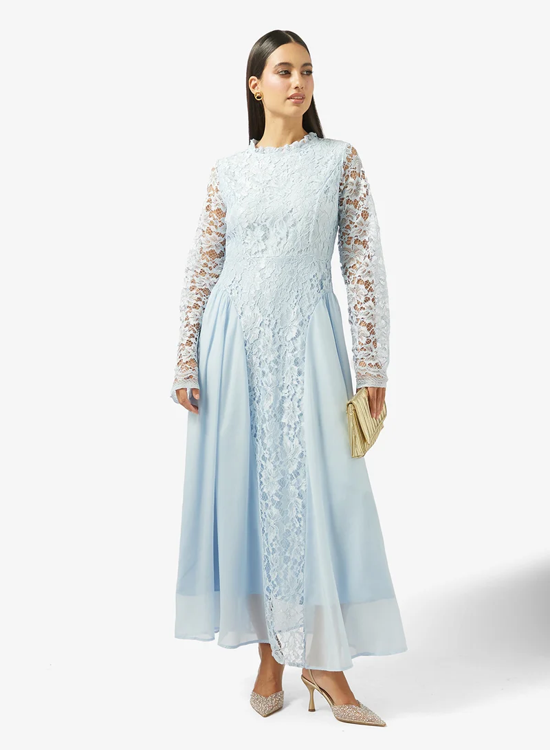 Khizana  Lace A-line Dress for Women | Best Price UAE